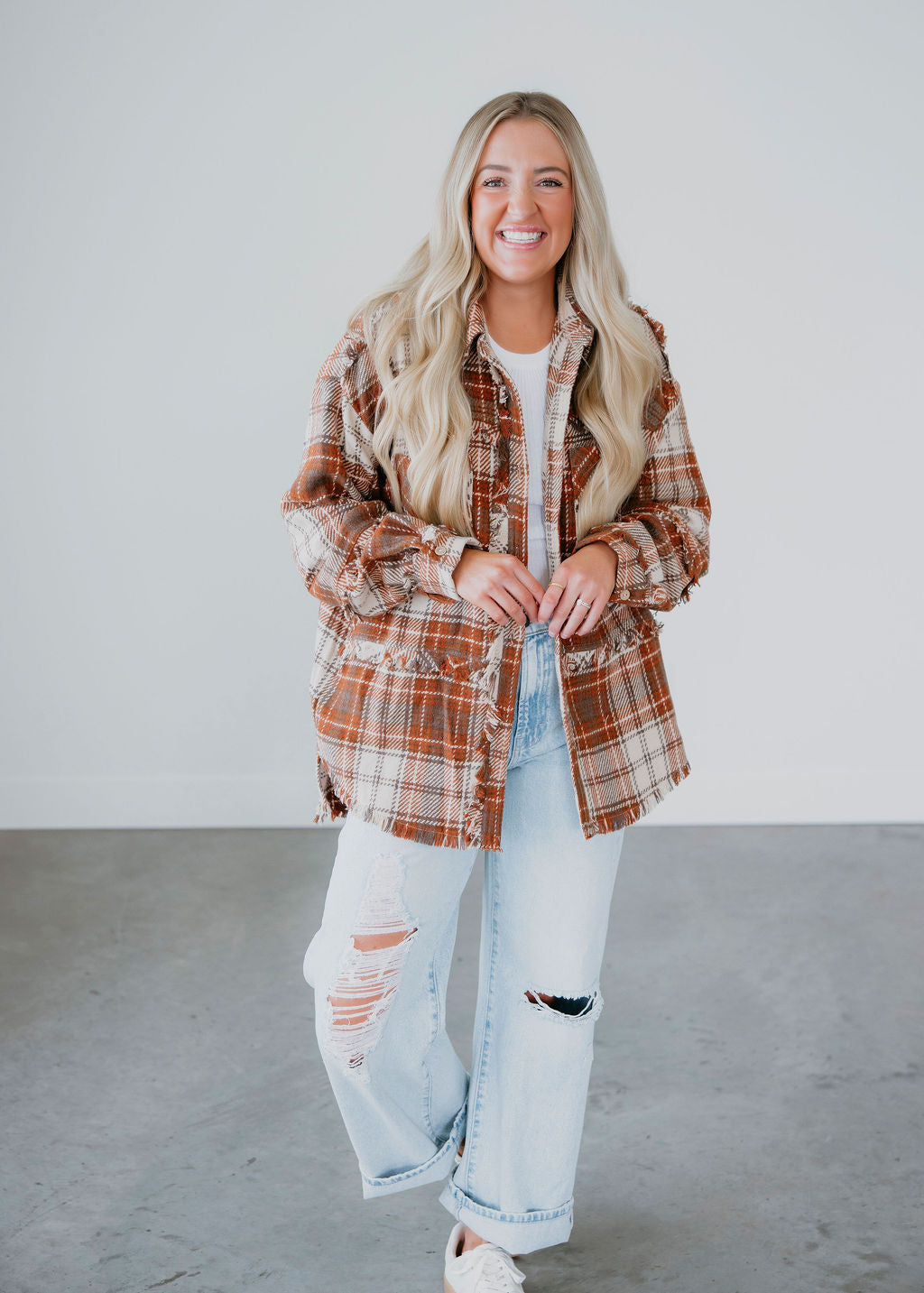 image of Shelby Plaid Shacket