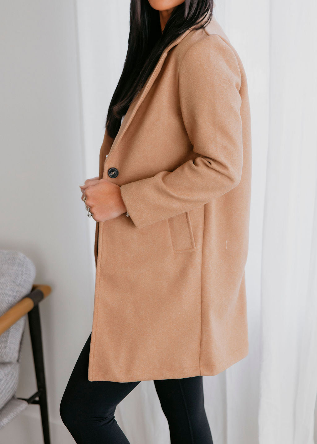 Charlise Pocketed Coat