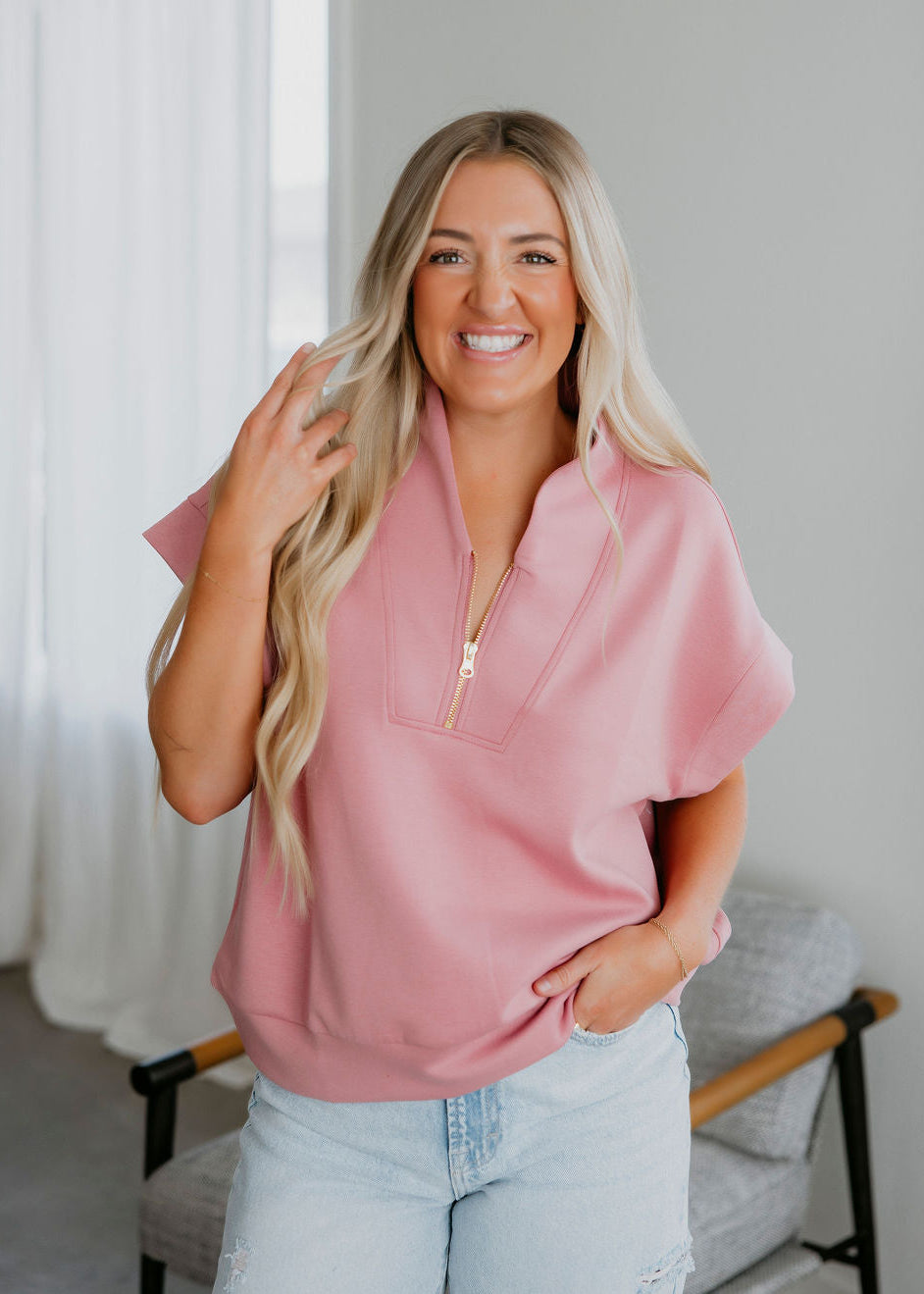 image of Keller Half Zip Top