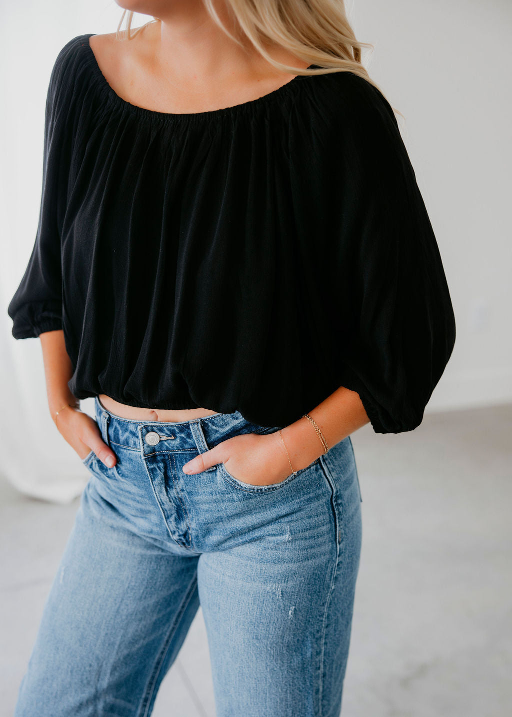 True Romance Off Shoulder Top