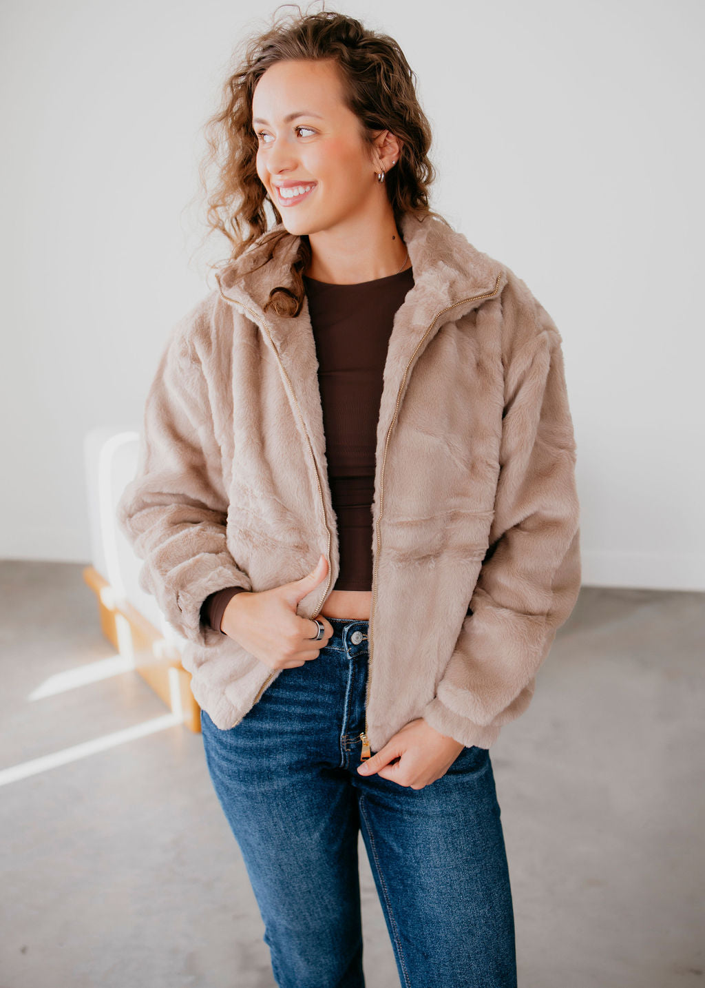 Loren Faux Fur Jacket