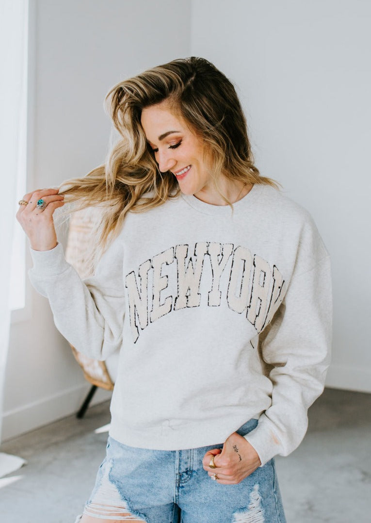 New York Patch Sweatshirt