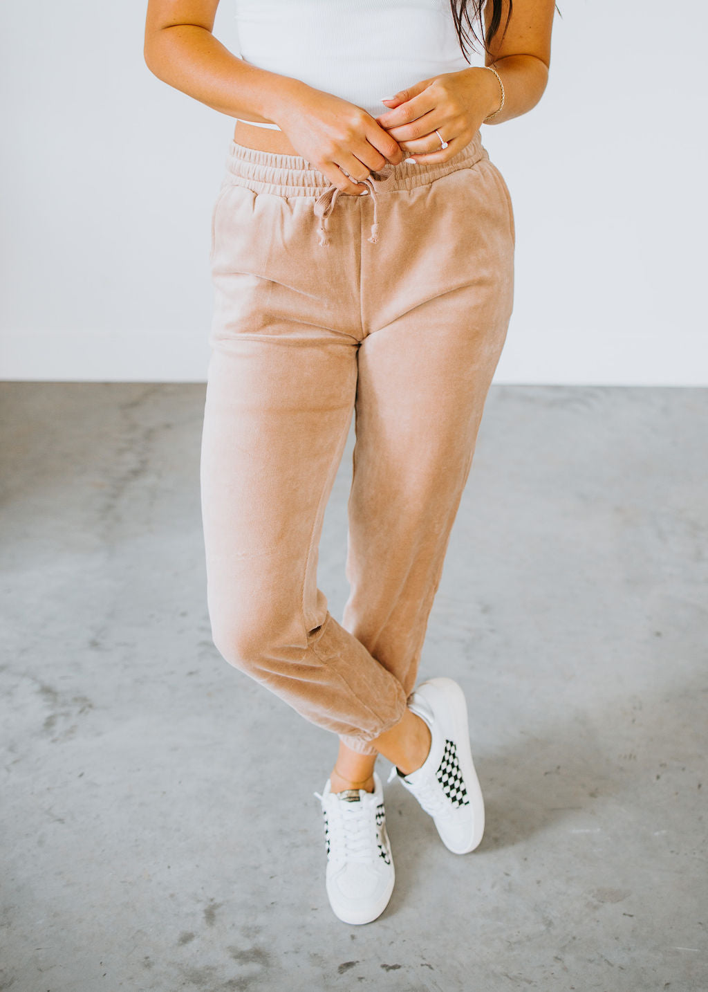 Alana Velour Jogger