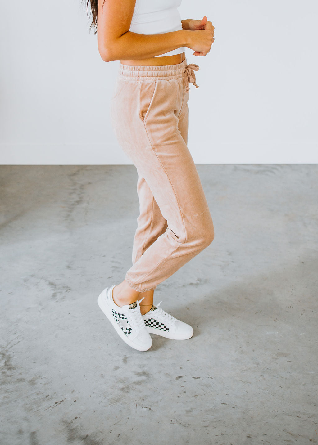 Alana Velour Jogger