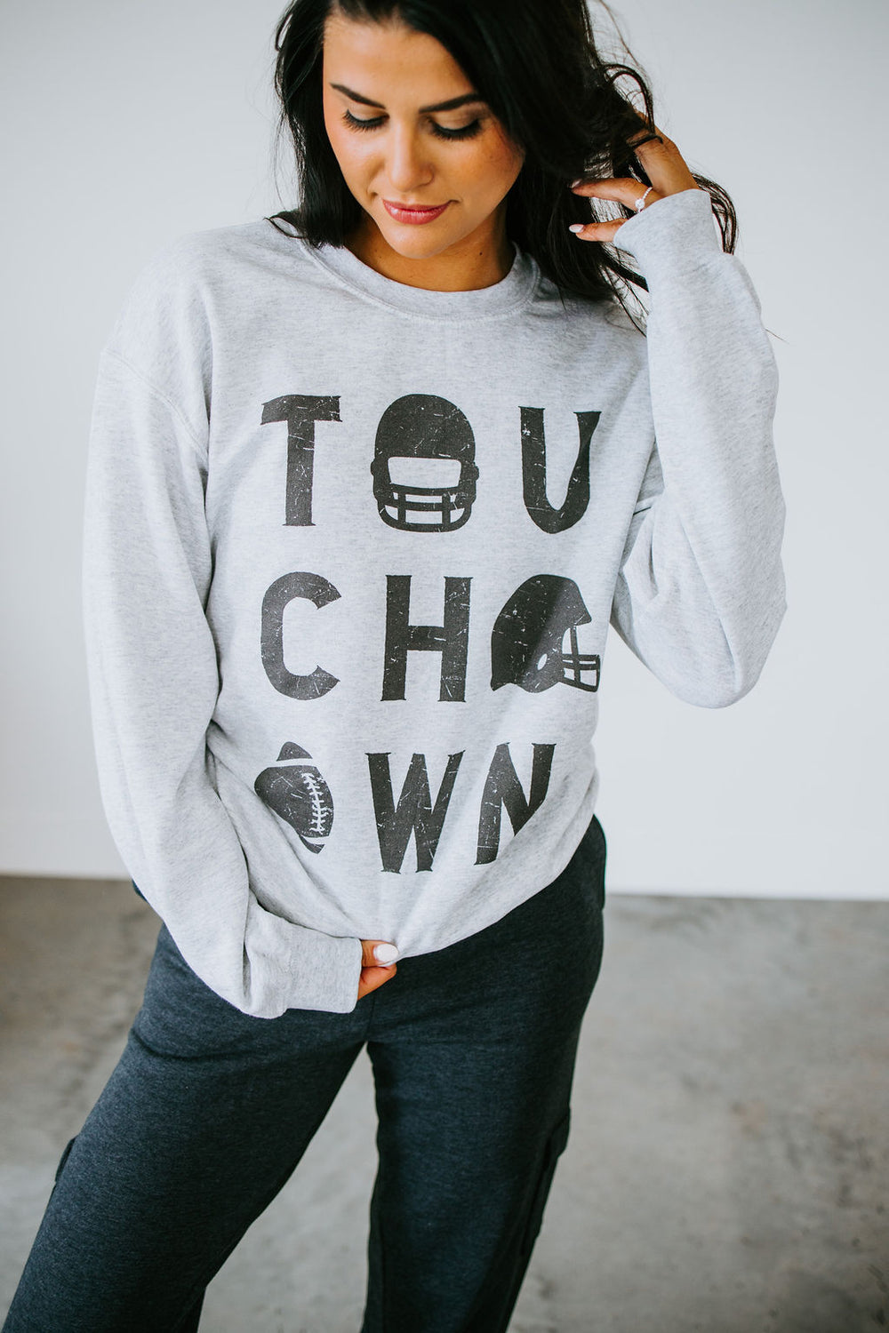 Touchdown Graphic Sweatshirt