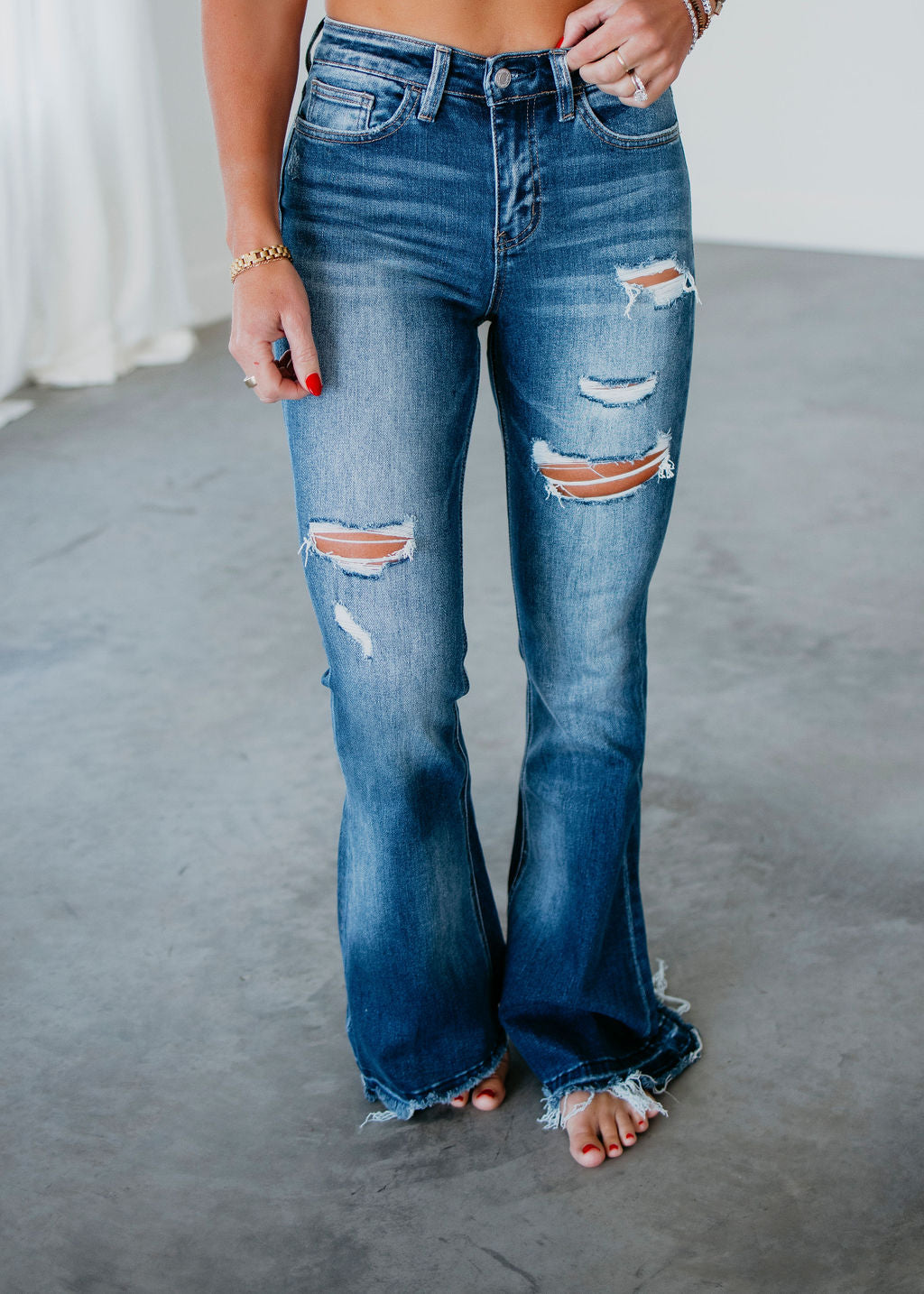 image of Soren Lovervet Flare Jean