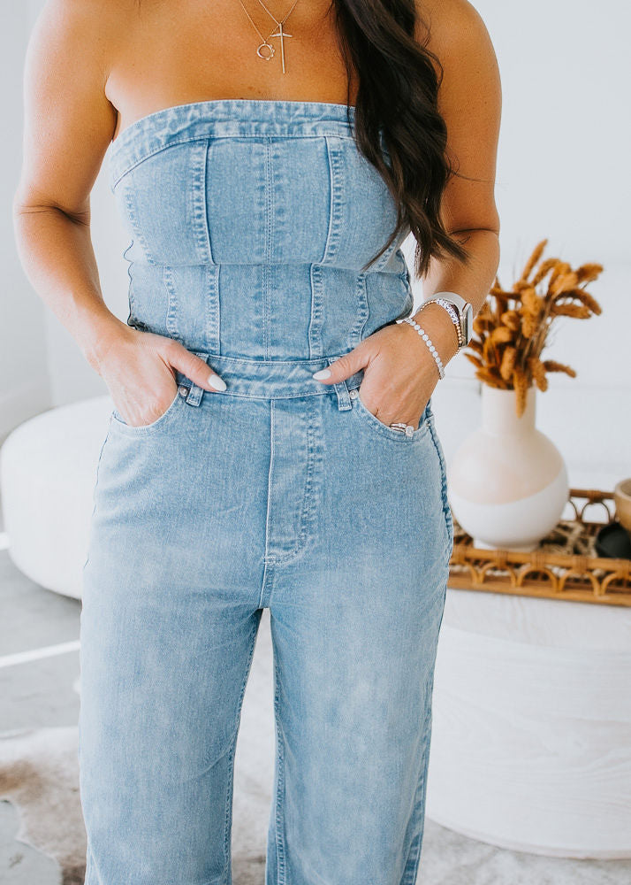 Kota Denim Jumpsuit