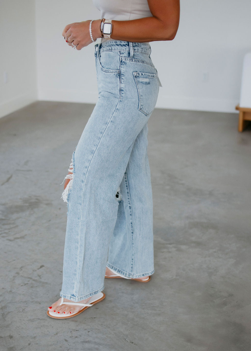 Barrie Lovervet Wide Leg Jean