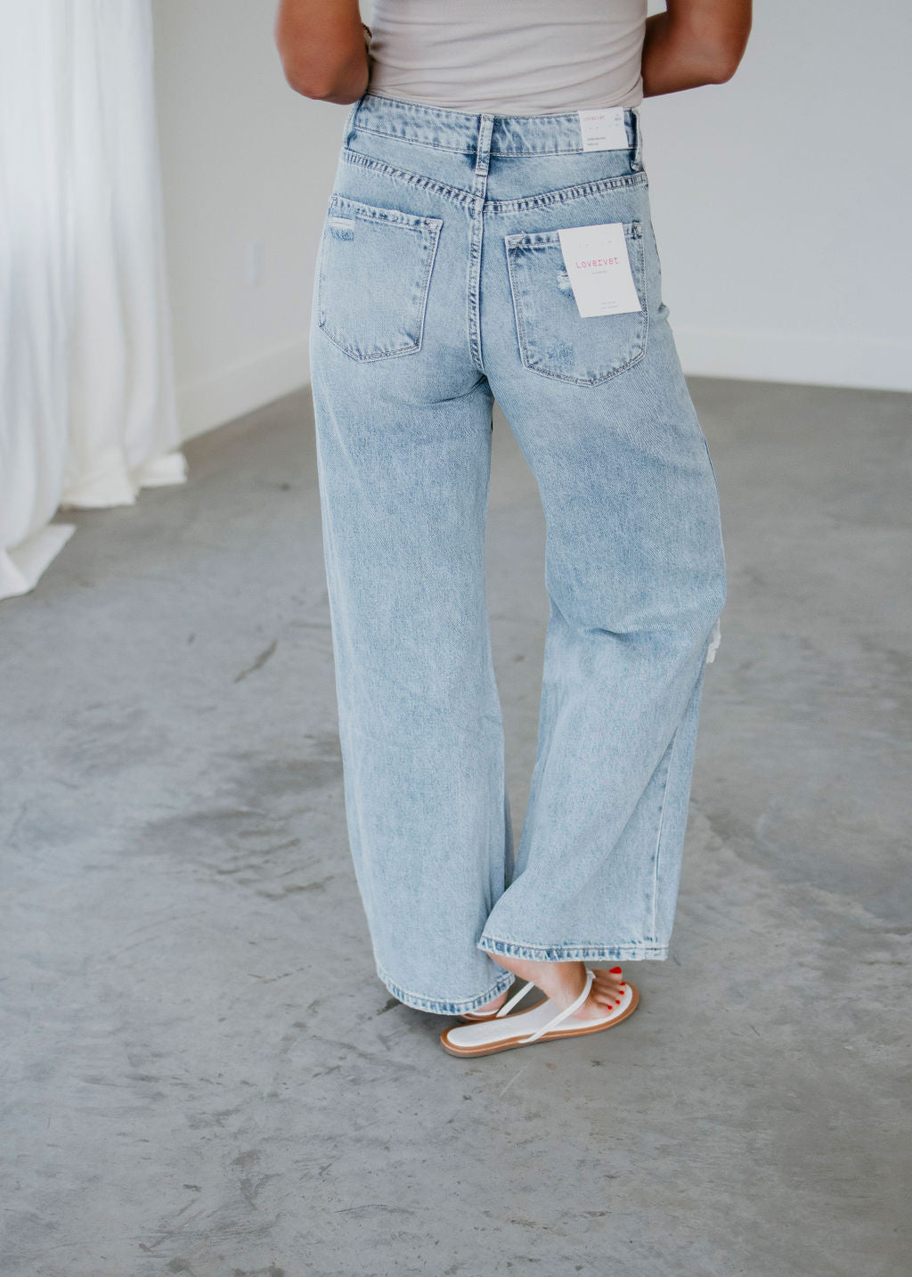 Barrie Lovervet Wide Leg Jean