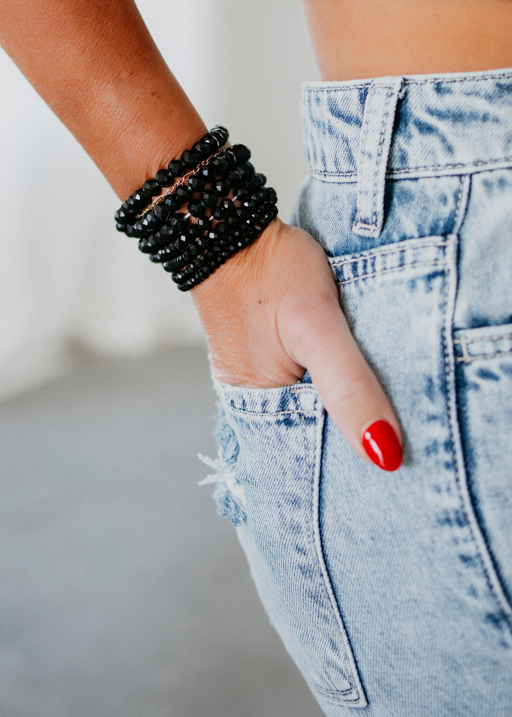 Jennie Beaded Stack Bracelets