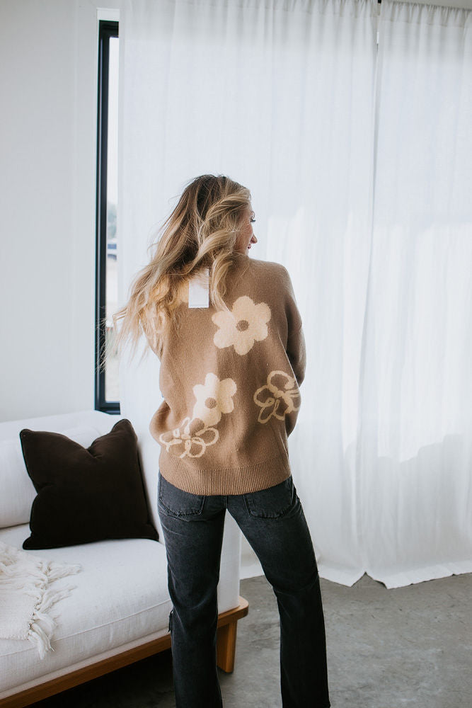 Full Bloom Floral Sweater