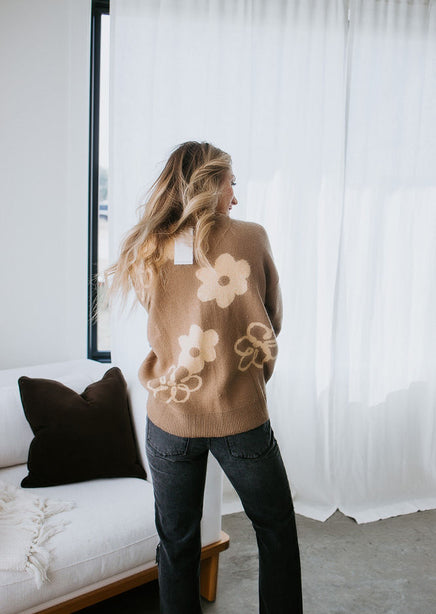 Full Bloom Floral Sweater