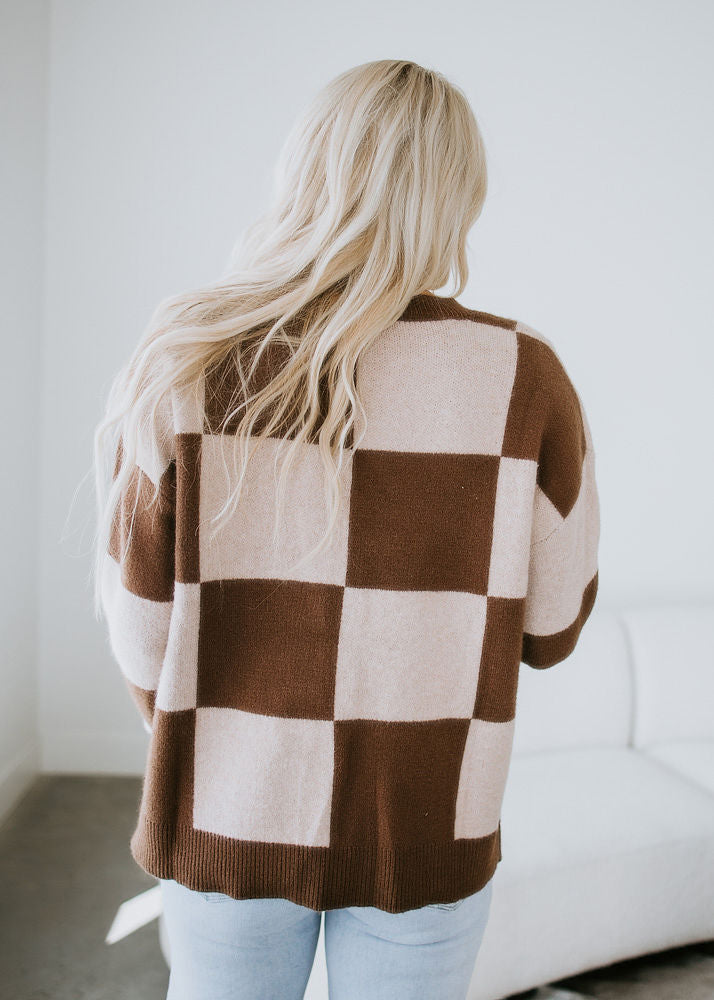 Stasie Checkered Sweater