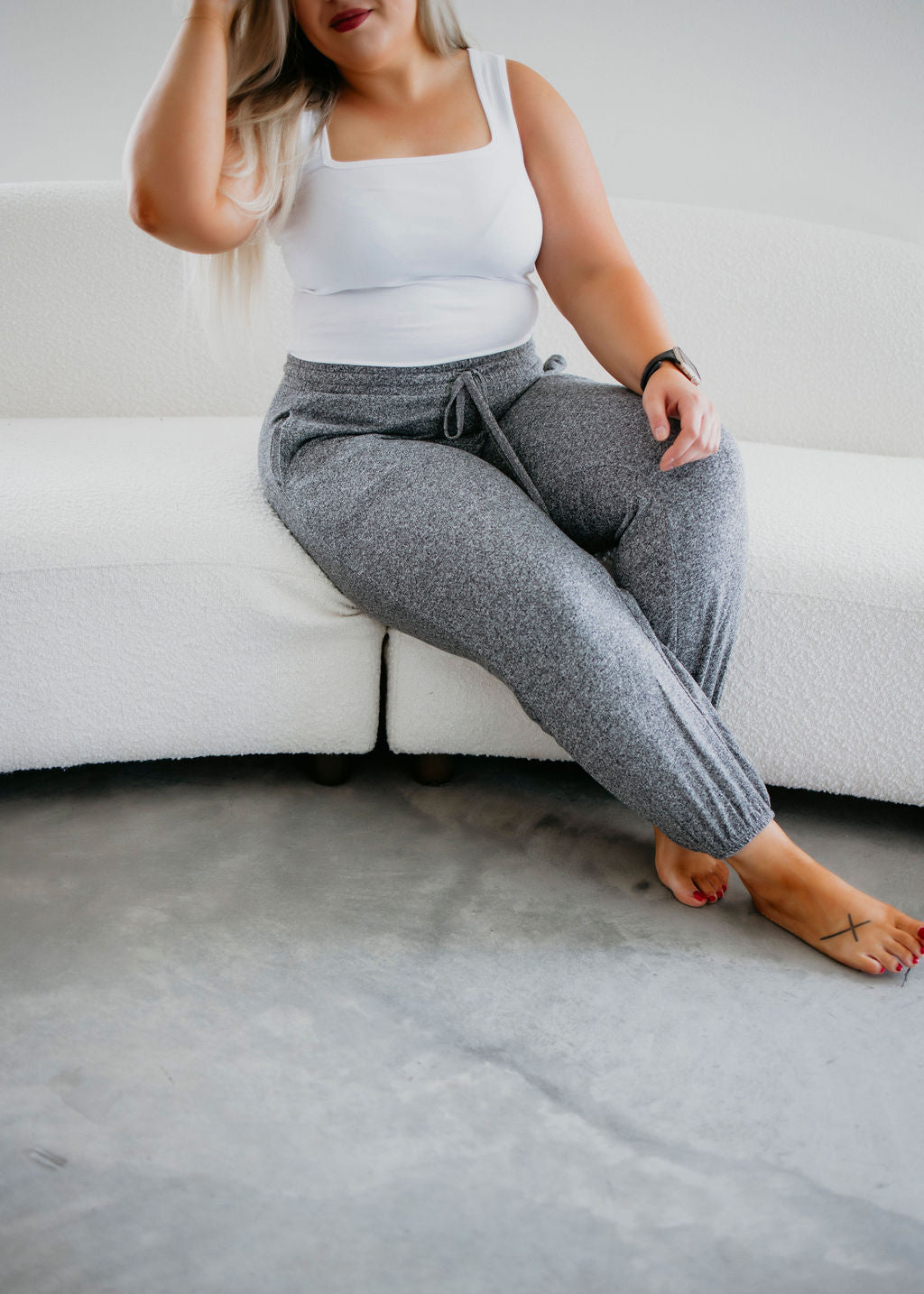 Eda Hacci Brushed Joggers