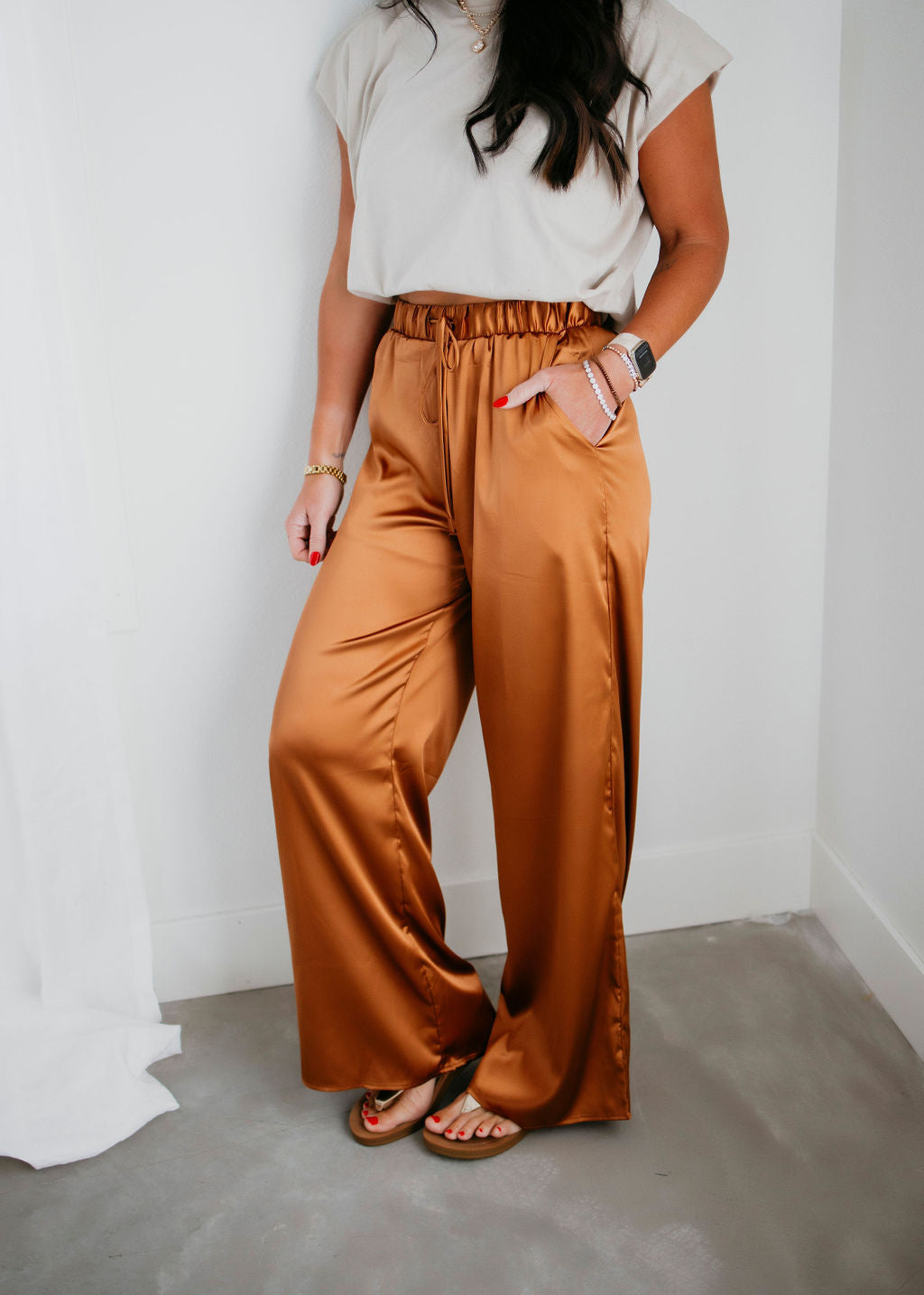 image of Kai Satin Pants