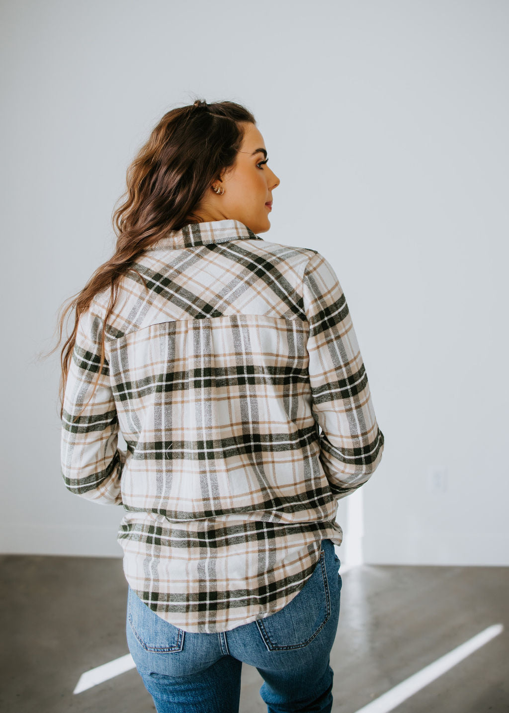 Tracy Plaid Top