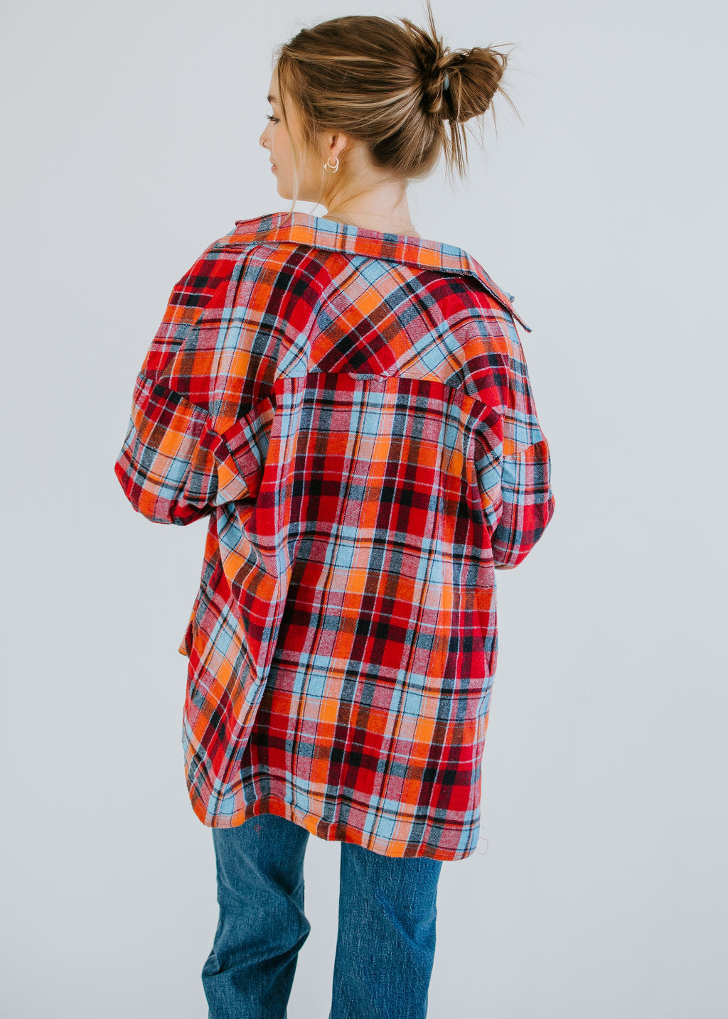 Granger Plaid Top