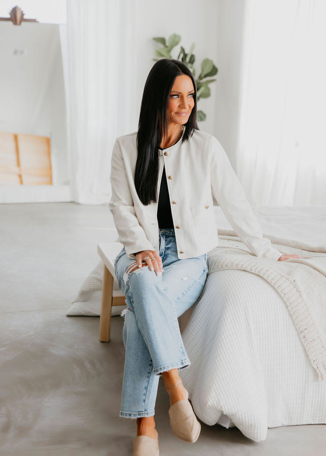 Cayli Faux Leather Jacket