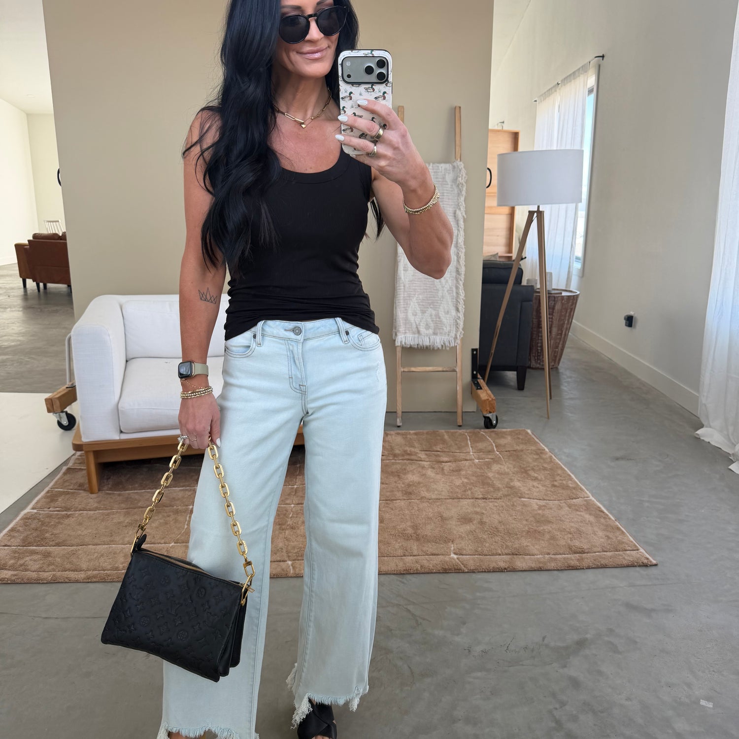 Rakael Hidden Wide Leg Jean