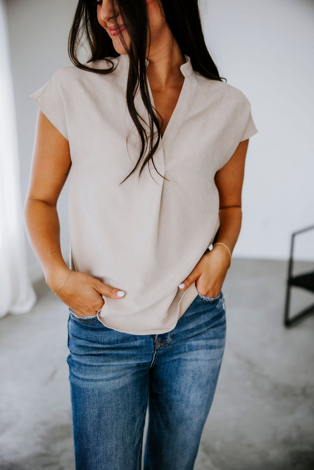 Jacque Soft Matte Blouse