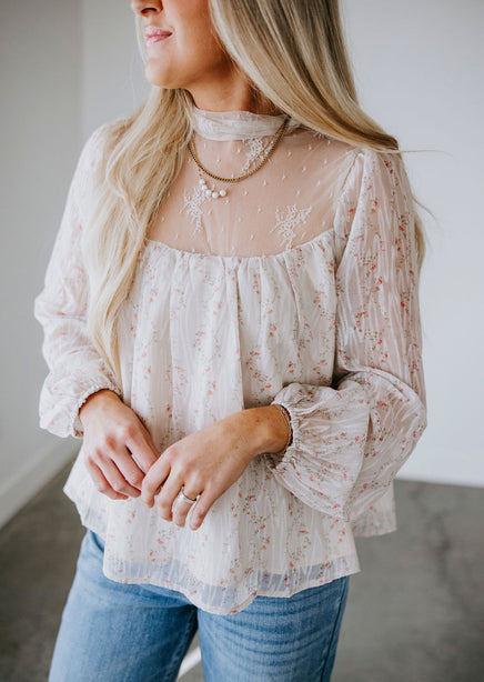 Gabbie Floral Blouse product view