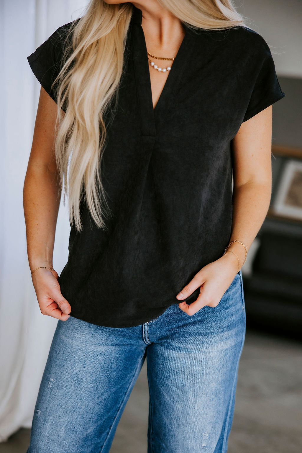 image of Jacque Soft Matte Blouse