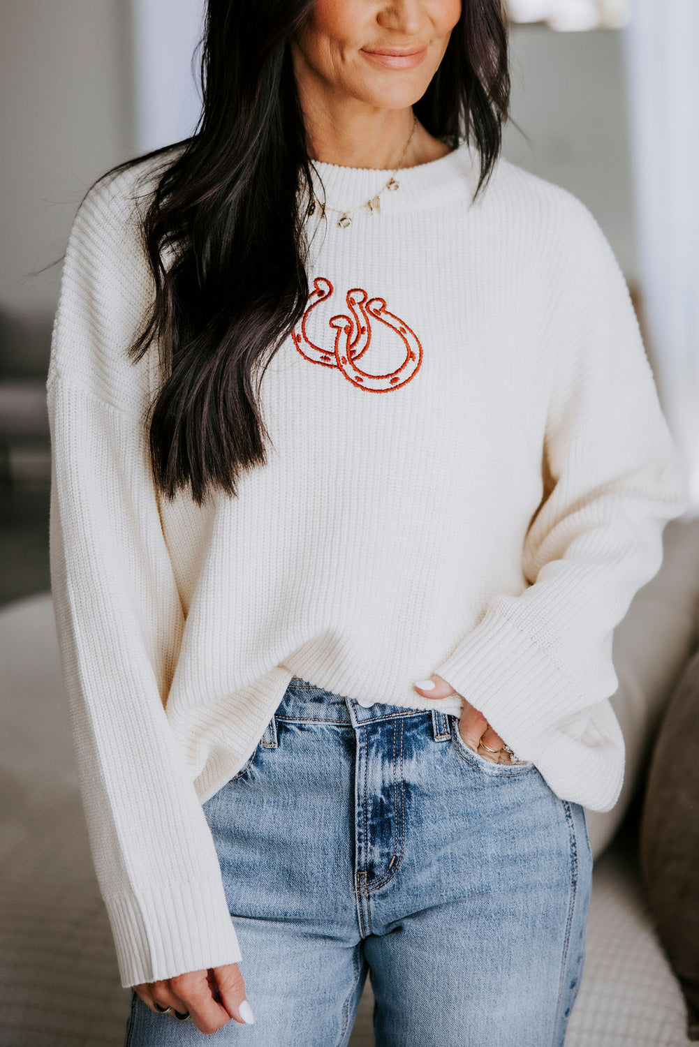 Heritage Horseshoe Knit Sweater