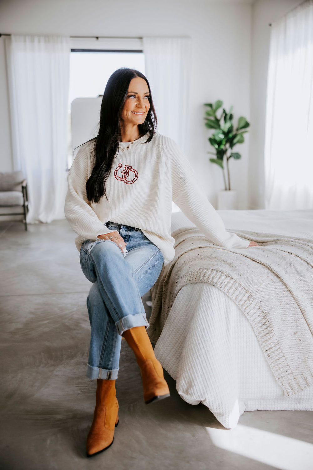 Heritage Horseshoe Knit Sweater