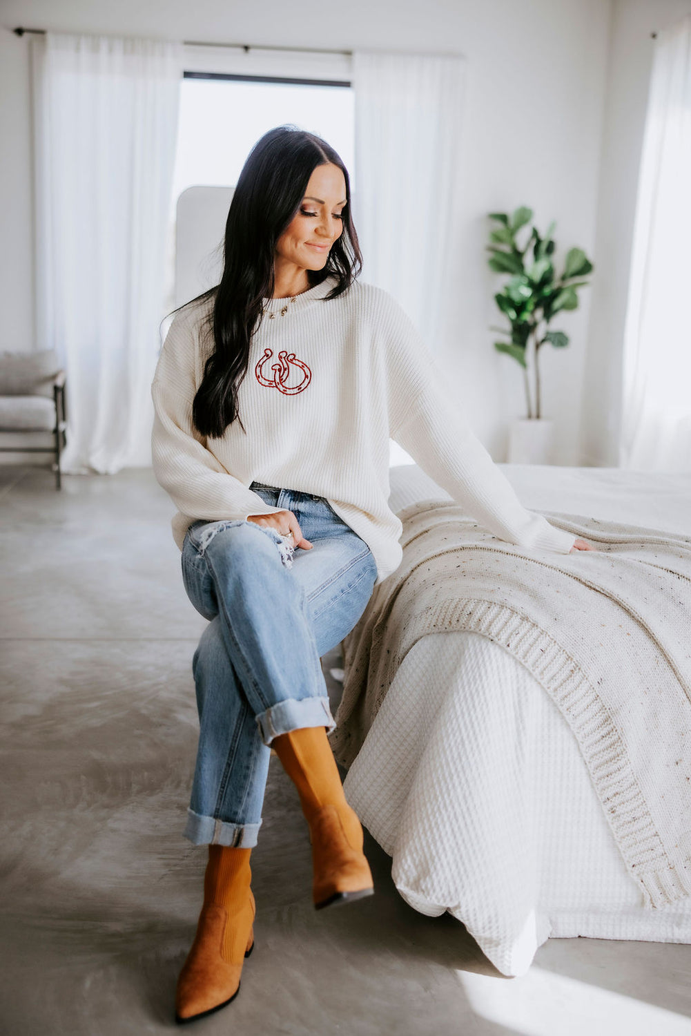 Heritage Horseshoe Knit Sweater