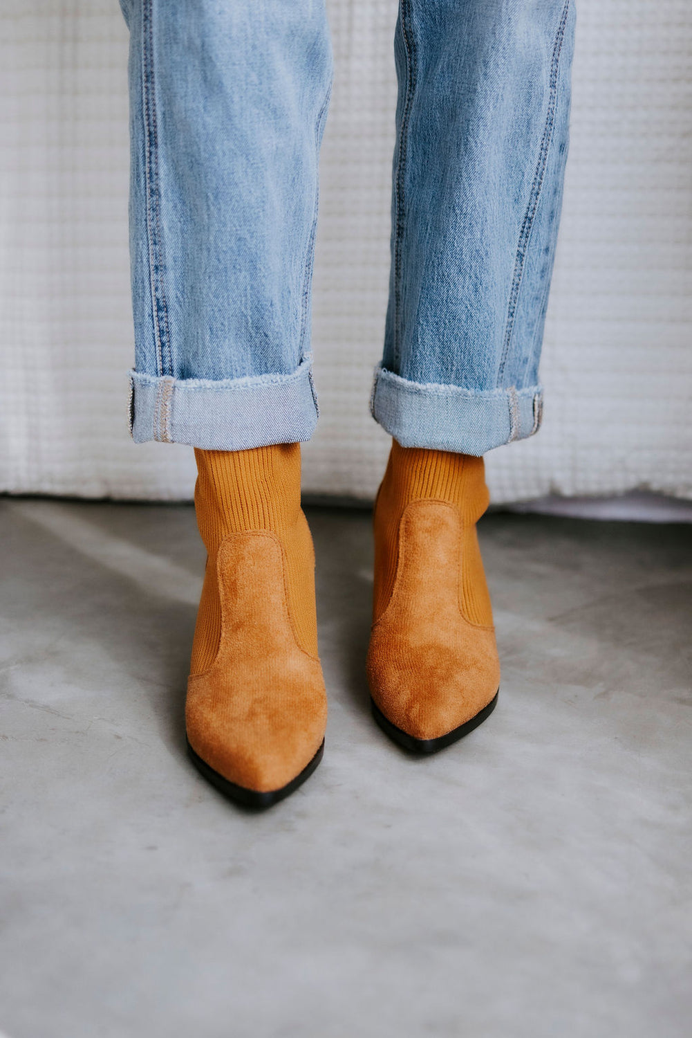 Normani Knit Chelsea Boot