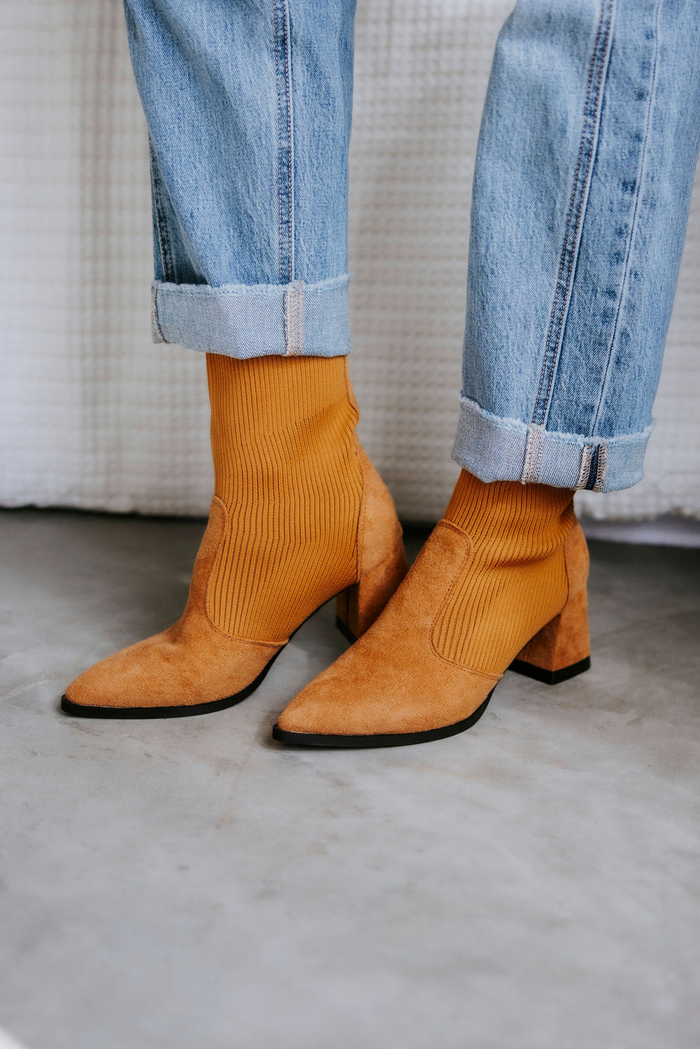 Normani Knit Chelsea Boot