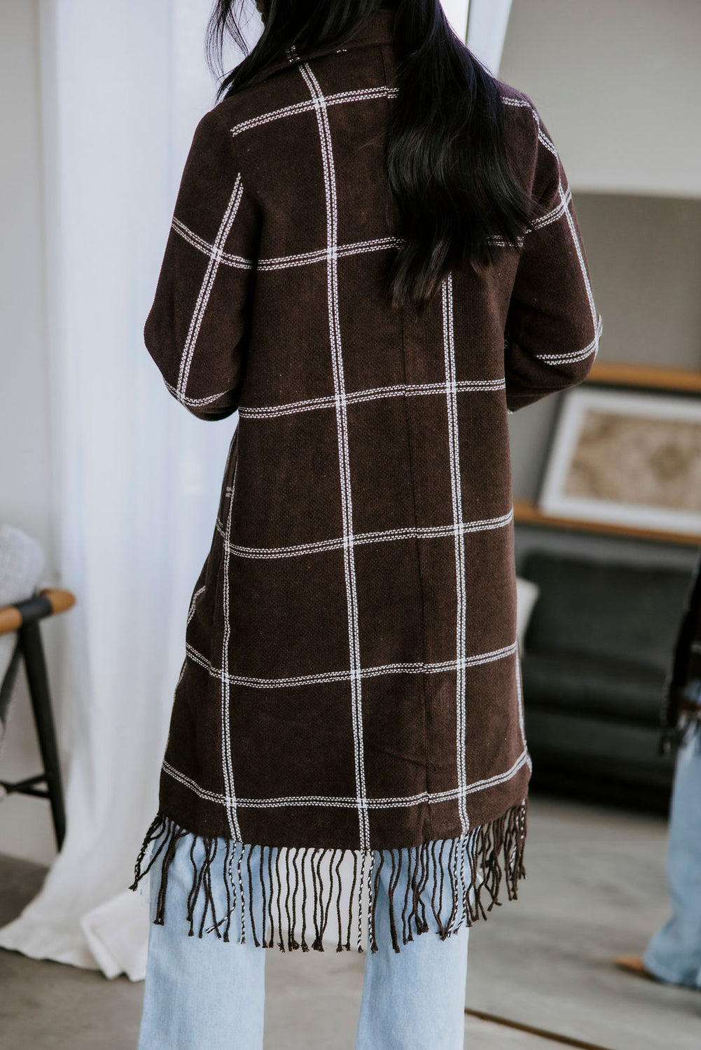 Luciana Fringe Coat