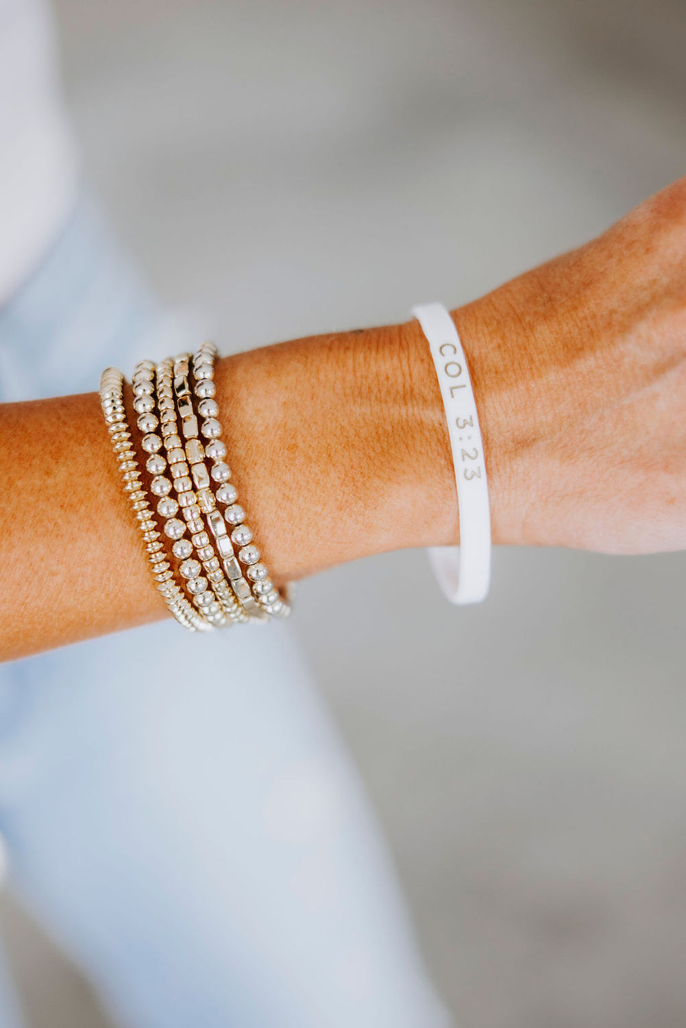 You Play I Pray Silicone Bracelet