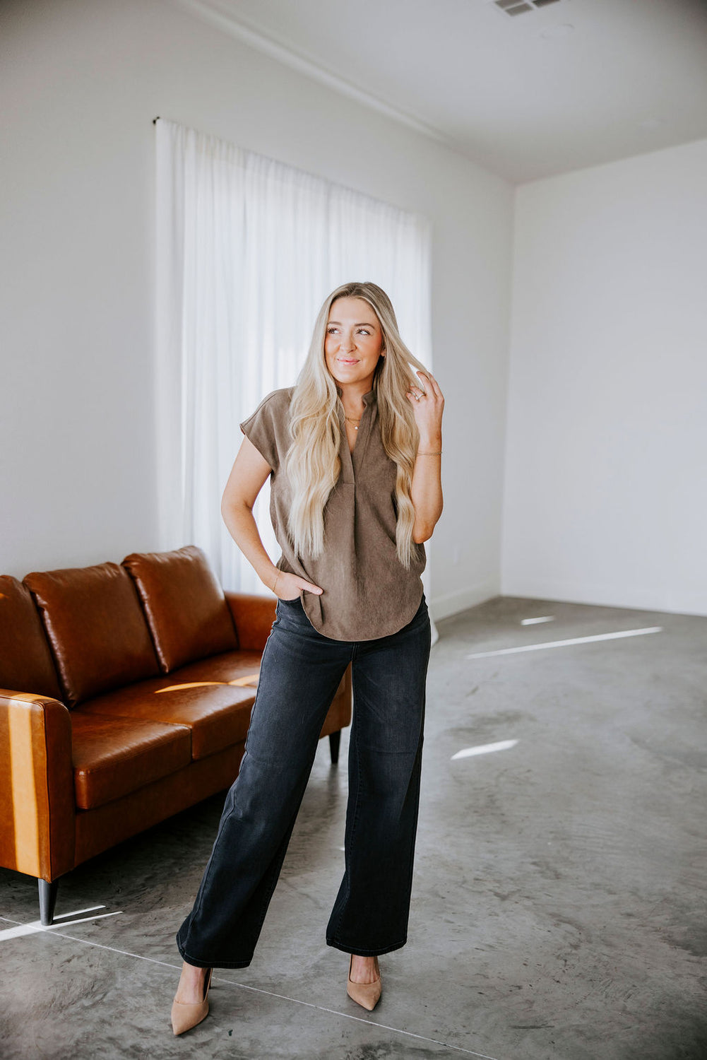 Jacque Soft Matte Blouse