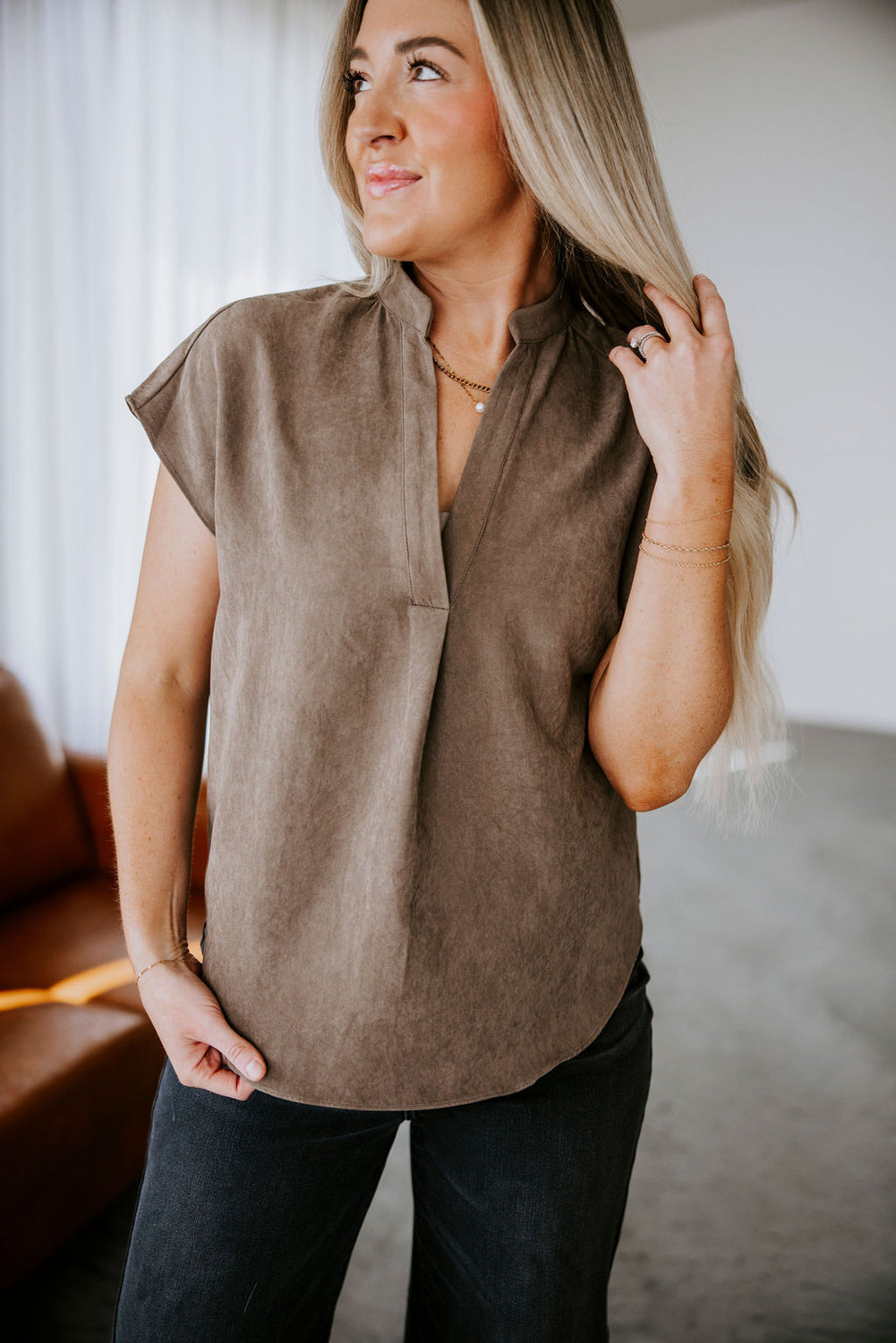 Jacque Soft Matte Blouse