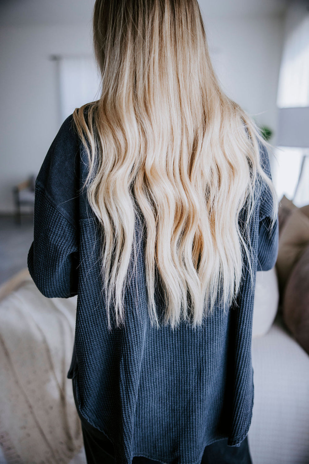 Riggs Oversized Waffle Knit Top