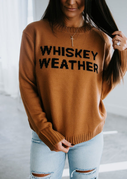 Whiskey Weather Sweater