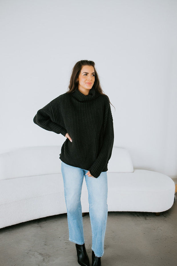 Amherst Funnel Neck Sweater by Chelsea DeBoer – Lauriebelles