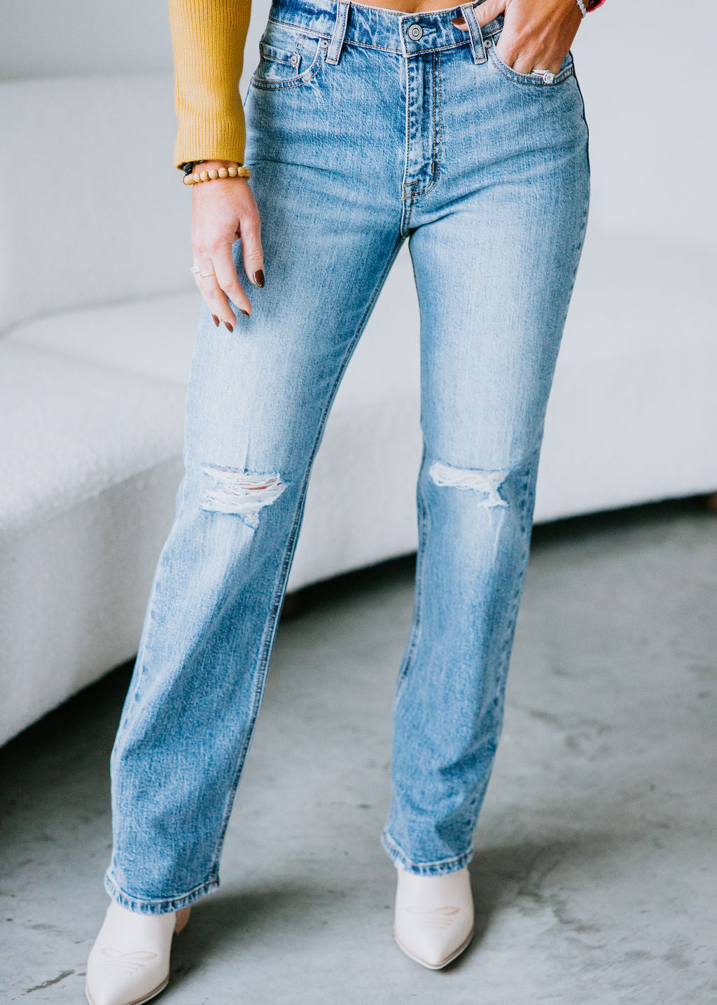 image of Orion High Rise Dad Jeans