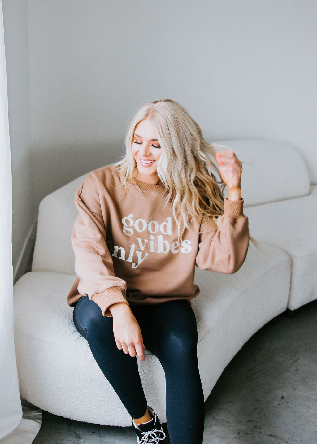 image of Good Vibes Only Sweatshirt