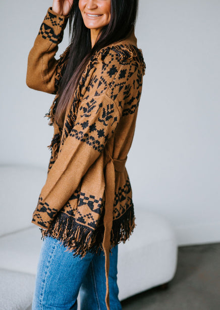 Kacie Fringe Cardigan