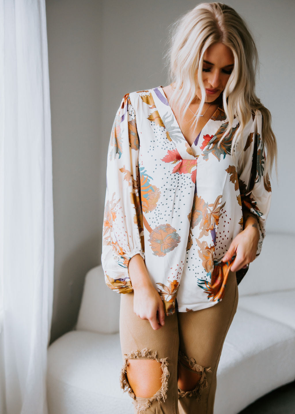 Jemma Floral Blouse