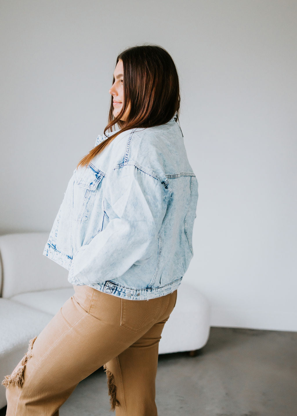 Sophia Denim Jacket by Lily & Lottie