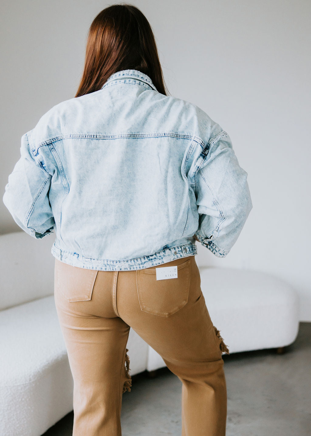 Sophia Denim Jacket by Lily & Lottie