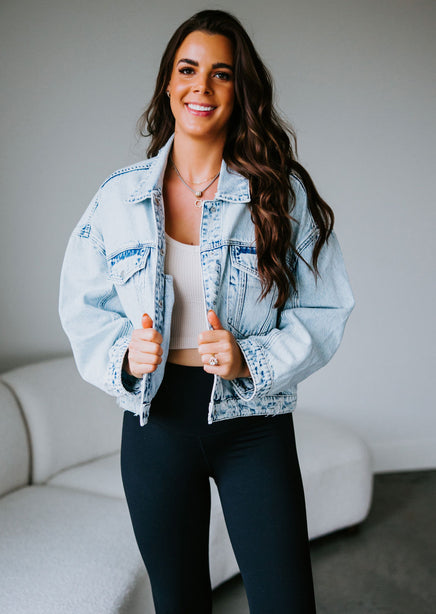 Sophia Denim Jacket by Lily & Lottie