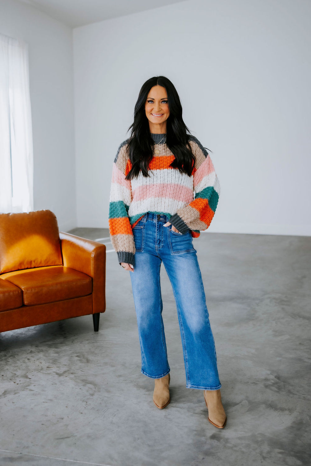 Laylah Chunky Knit Sweater