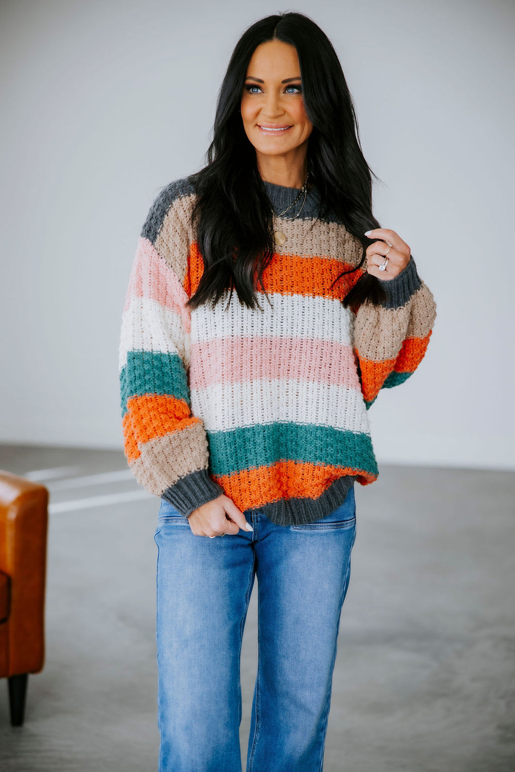 Laylah Chunky Knit Sweater