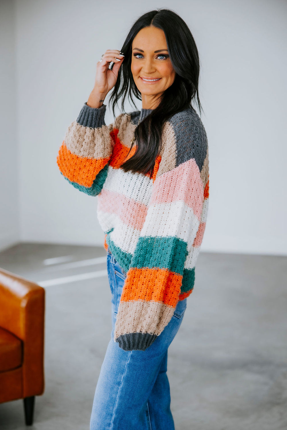 Laylah Chunky Knit Sweater