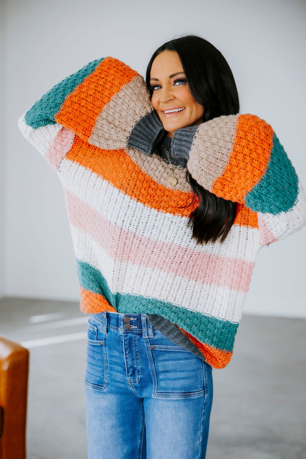 Laylah Chunky Knit Sweater