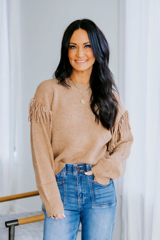 Shelton Fringe Sweater